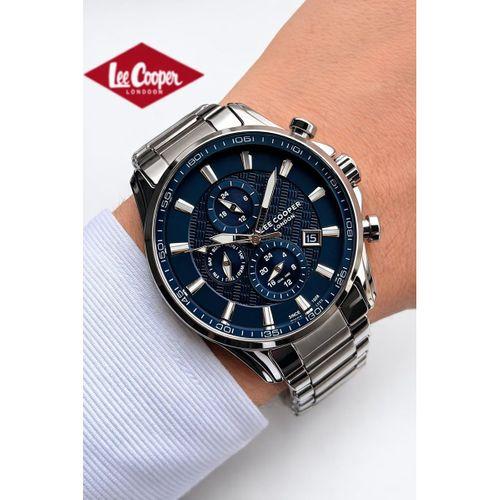 Lee Cooper İç Kadran Fonksiyonları Aktif Bileklik Hediyeli 2 Yıl Garantili Erkek Kol Saati E8330.390