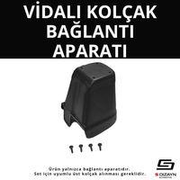 S-Dizayn Kia Picanto ABS Vidalı Kol Dayama Kolçak Alt Adaptör 2015 Üzeri A+Kalite