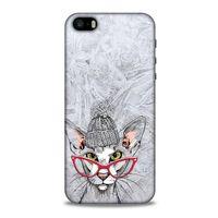 Animax Bereli Kedi Apple Iphone 5S Kılıf Desenli Silikon
