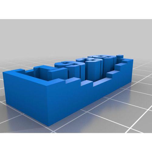- Kişiye Özel Proje İsim Plakası Jeneratörü OpenSCAD ile (Bu ürün Sadece Plastik parçadır - Almadan Önce Soru Sorabilirsiniz)