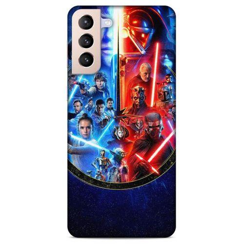 Lopard Samsung Galaxy S21 Uyumlu Kılıf IMDB Film (28) Arka Kapak Yıldız Savaşları: Yeni Bir Umut
