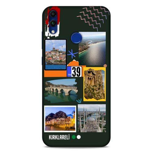Lopard Huawei Honor 8C Uyumlu Kılıf Şehirli ※ (39) Kırklareli Liquid Crystal Kılıf