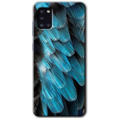 Galaxy A31 Kılıf HD Desen Baskılı Arka Kapak - 9D Tüyler