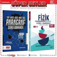 Aromat TYT Fizik ve AKM Paragraf Soru Bankası Seti 2 Kitap