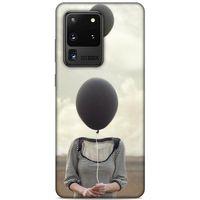Lopard Samsung Galaxy S20 Ultra Uyumlu Kılıf Manipülasyon ☻ (30) Silicone Case Desenli