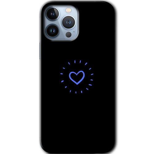 iPhone 13 Pro Max Kılıf HD Desen Baskılı Arka Kapak - Heart Strokes