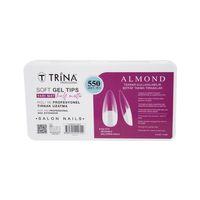 Trina Soft Jel Takma Tırnak - Almond (Yarı Mat) 550' Li - 20