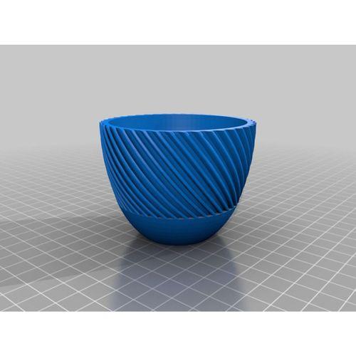 Yuvarlak Spiral Bitki Saksısı (Bu ürün Sadece Plastik parçadır - Almadan Önce Soru Sorabilirsiniz)