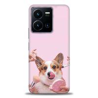 Xiaomi Redmi Note 12 Pro 5G Kılıf HD Baskılı Kılıf - Sevimli Köpek + Tam Ekran Koruyucu