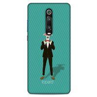 Xiaomi Mi 9T Kılıf FunnyMaX (12) Koruyucu Silikon Turkuaz Köpek