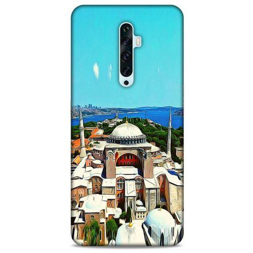 Oppo Reno 2z Kılıf Dünya Mimarisi (10) Full Koruma Kılıfı Ayasofya