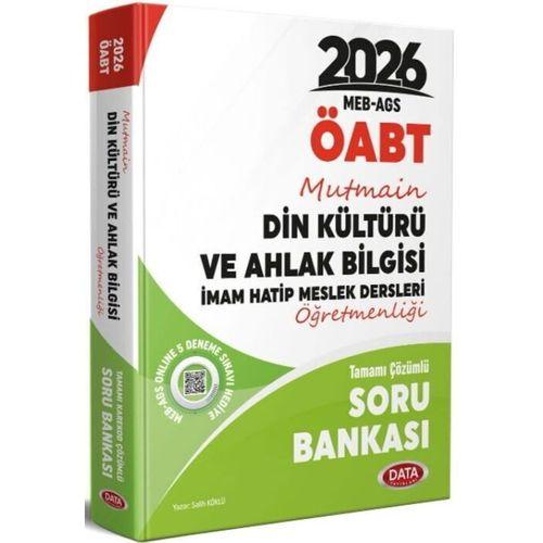 2026 MEB AGS ÖABT Mutmain DKAB İHL Tamamı Çözümlü Soru Bankası Data Yayınları
