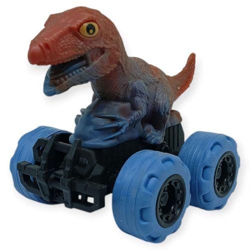 Sürtmeli Dinazor Arabalar 12 cm - H-20 - T-Rex -Kahverengi