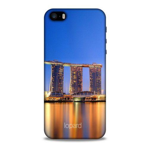 Apple Iphone 5S Kılıf Dünya Mimarisi (46) Core Armor Kılıf Marina Bay Sands Singapur
