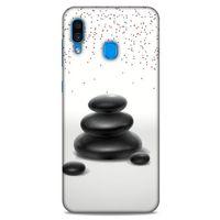 Samsung Galaxy A30 Kılıf Baskılı Özel Seri Taşlı (9) Kılıf