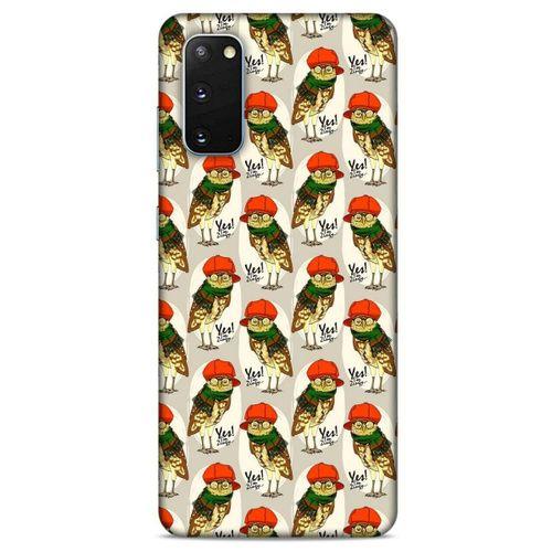 Baykuşlar (32) Desenli Silikon Kapak Telefon Kabı Samsung Galaxy S20 Kılıf