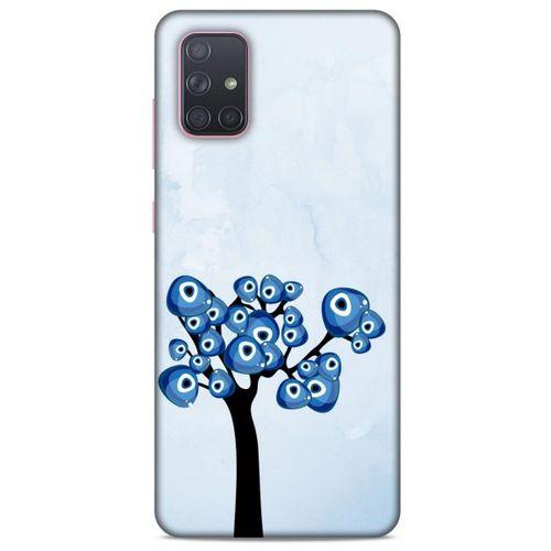 Nazarium (13) Desenli Silikon Kapak Samsung Galaxy A71 Kılıf