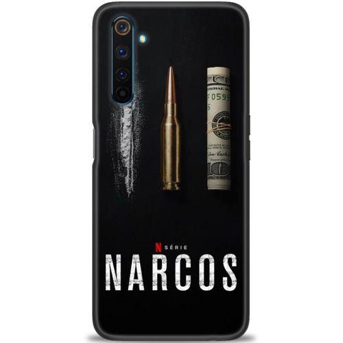 Realme 6 Pro Kılıf HD Baskılı Kılıf - Narcos + Tam Ekran Koruyucu
