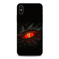 Apple iPhone XS Kılıf Dragons (43) Thin Fit Kılıf Ejderha Animasyon