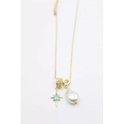 İnci Kolye - Altın