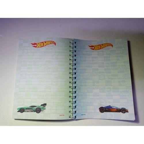 GIPTA HOT WHEELS SPİRAL (A6) KARTON KAPAK DEFTER ( Çizgili) ( 3 Adet)