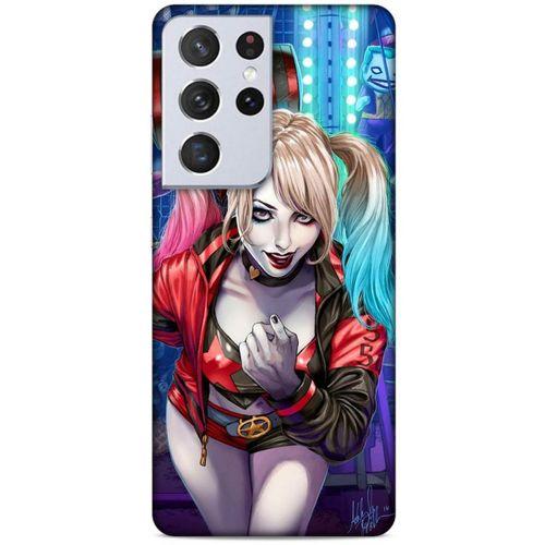 Samsung Galaxy S21 Ultra Uyumlu Kılıf Harley Quinn (38) Neo Hybrid Kılıf Limoni