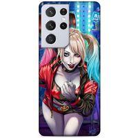 Samsung Galaxy S21 Ultra Uyumlu Kılıf Harley Quinn (38) Neo Hybrid Kılıf Limoni
