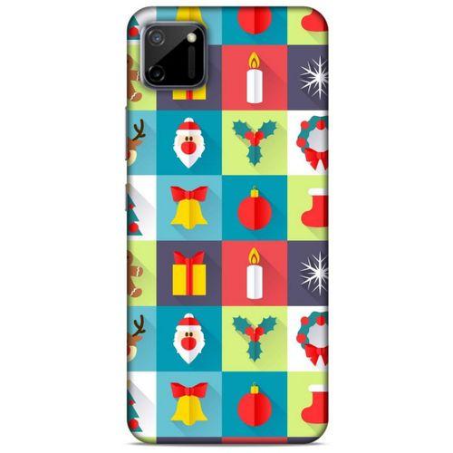 Yılbaşı Süsleri 24 Oppo Realme C11 Kılıf Silikon Kapak