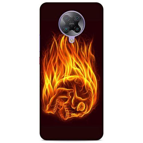 Lopard Xiaomi Poco F2 Pro Uyumlu Kılıf FireX (50) Shockproof Kılıf İskelet Kafa