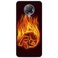 Lopard Xiaomi Poco F2 Pro Uyumlu Kılıf FireX (50) Shockproof Kılıf İskelet Kafa