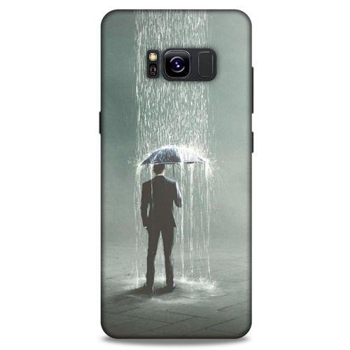 Samsung Galaxy S8 Kılıf Depresyon (49) Ultra Silikon Kılıf Sarı Yeşil