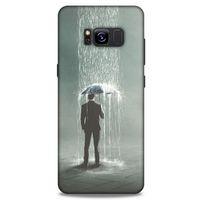 Samsung Galaxy S8 Kılıf Depresyon (49) Ultra Silikon Kılıf Sarı Yeşil