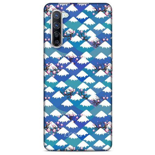 Oppo Reno 3 Pro 5g Kılıf Pastel Renkler (16) Kalın Kılıf Yeşil Mavi