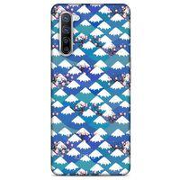 Oppo Reno 3 Pro 5g Kılıf Pastel Renkler (16) Kalın Kılıf Yeşil Mavi