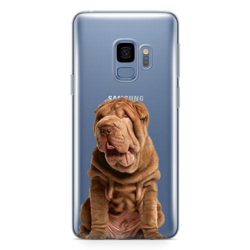 Samsung Galaxy S9 Kılıf Shar Pei Arka Kapak Koruma Desenli Full Koruyucu