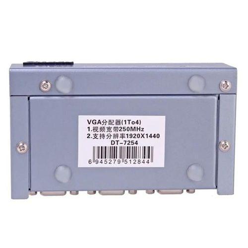 PowerMaster 250Mhz 1TO4 VGA Splitter Dağıtıcı Monitör Çoklayıcı