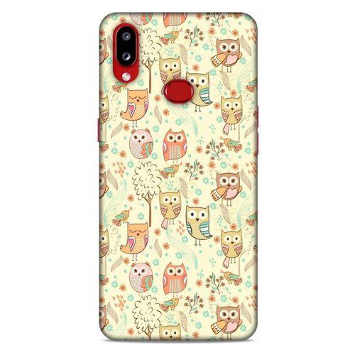 Baykuşlar (34) Desenli Silikon Kapak Telefon Kabı Samsung Galaxy A10s Kılıf