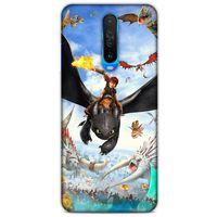 Xiaomi Redmi K30 Kılıf Dragons (32) Soft Silikon Kılıf Ejderhanı Nasıl Eğitirsin