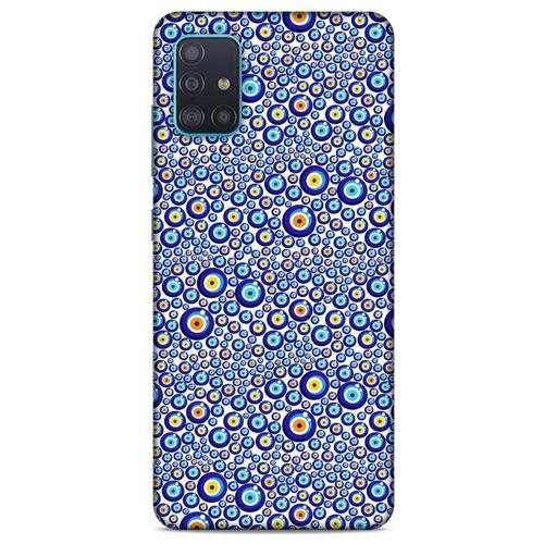Nazarium (50) Desenli Silikon Kapak Samsung Galaxy A51 Kılıf