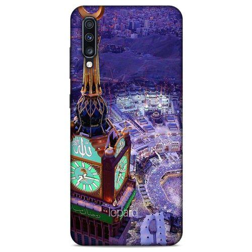 Samsung Galaxy A70 Kılıf Dünya Mimarisi (12) Koruyucu Silikon Mekke Kabe