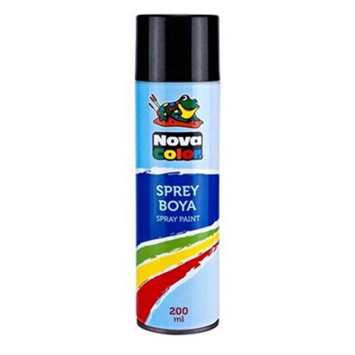 Nova Color Sprey Boya Siyah 200 ml - 2 adet