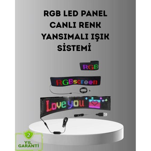 Akıllı Led Matrix Panel – Usb Bağlantılı, Kaydırmalı Yazı Ve Animasyon Desteği