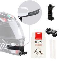 KNMASTER Knmaster Hc-20 Motosiklet Kask Çene Yapıştırıcılı Telefon Ve Aksiyon Kamera Tutucu Full Set