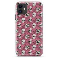 Apple iPhone 13 Uyumlu Kılıf Pembe Delisi (37) Silicone Cover İskelet