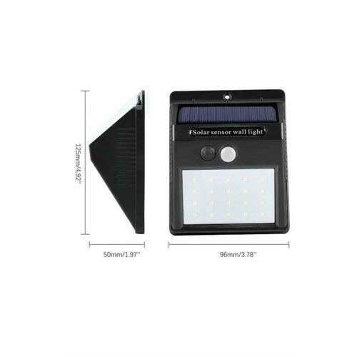 Güneş Enerjili Sensörlü Duvar Lambası Bahçe Lamba Suya Dayanıklı Bahçe Aydınlatma