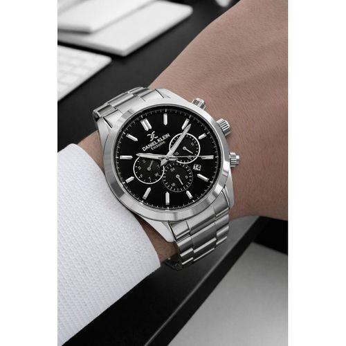 Daniel Klein İtalyan Tasarım Bileklik Hediyeli 2 Yıl Garantili Çelik Kordon Erkek Kol Saati Y14259.2