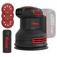 Kress KUD20.9 20Volt 125mm Kömürsüz Profesyonel Devir Ayarlı Eksantrik Zımpara (Akü Dahil Değildir)