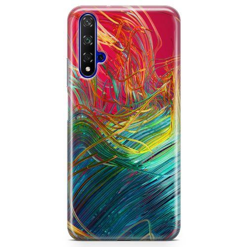 Huawei Nova 5t Kılıf Macos Arka Kapak Koruma Desenli Full Koruyucu