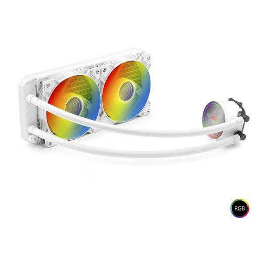 Argb Sıvı Soğutmalı İşlemci Fanı 240 Mm - Beyaz ND2504
