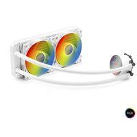 Argb Sıvı Soğutmalı İşlemci Fanı 240 Mm - Beyaz ND2504